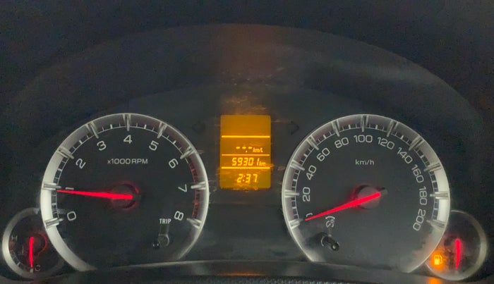 2013 Maruti Swift Dzire VXI, Petrol, Manual, 59,301 km, Odometer Image