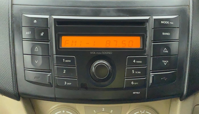 2013 Maruti Swift Dzire VXI, Petrol, Manual, 59,301 km, Infotainment System