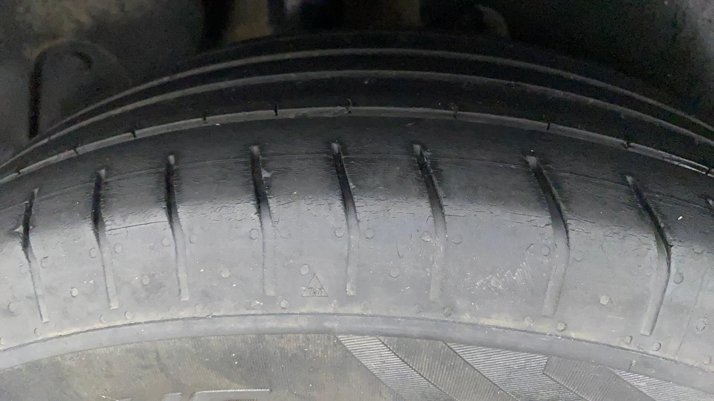 2021 Hyundai Creta S 1.5 DIESEL, Diesel, Manual, 57,570 km, Right Rear Tyre Tread