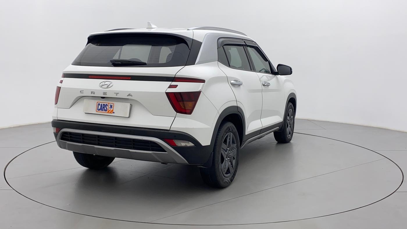 2021 Hyundai Creta S 1.5 DIESEL, Diesel, Manual, 57,570 km, Right Back Diagonal