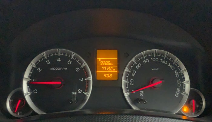 2016 Maruti Swift VXI, Petrol, Manual, 77,150 km, Odometer Image