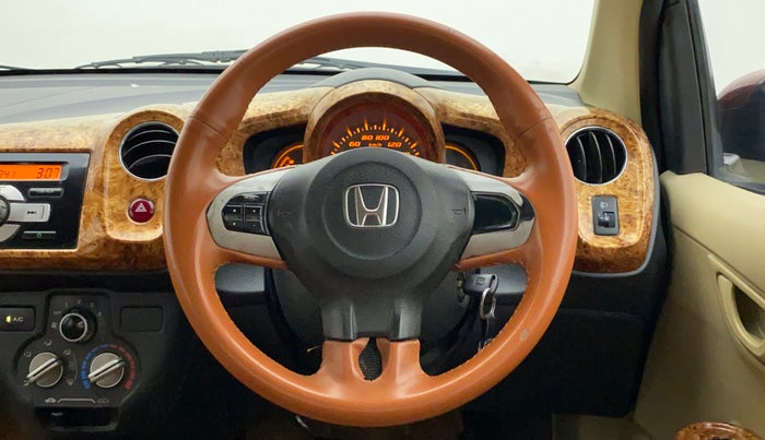 2014 Honda Amaze 1.2L I-VTEC S, Petrol, Manual, 79,963 km, Steering Wheel Close Up