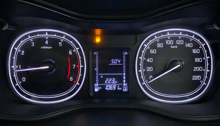 2021 Maruti Vitara Brezza VXI, Petrol, Manual, 10,870 km, Odometer Image