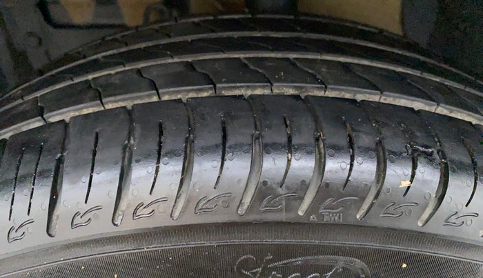 2021 Maruti Vitara Brezza VXI, Petrol, Manual, 10,870 km, Left Front Tyre Tread