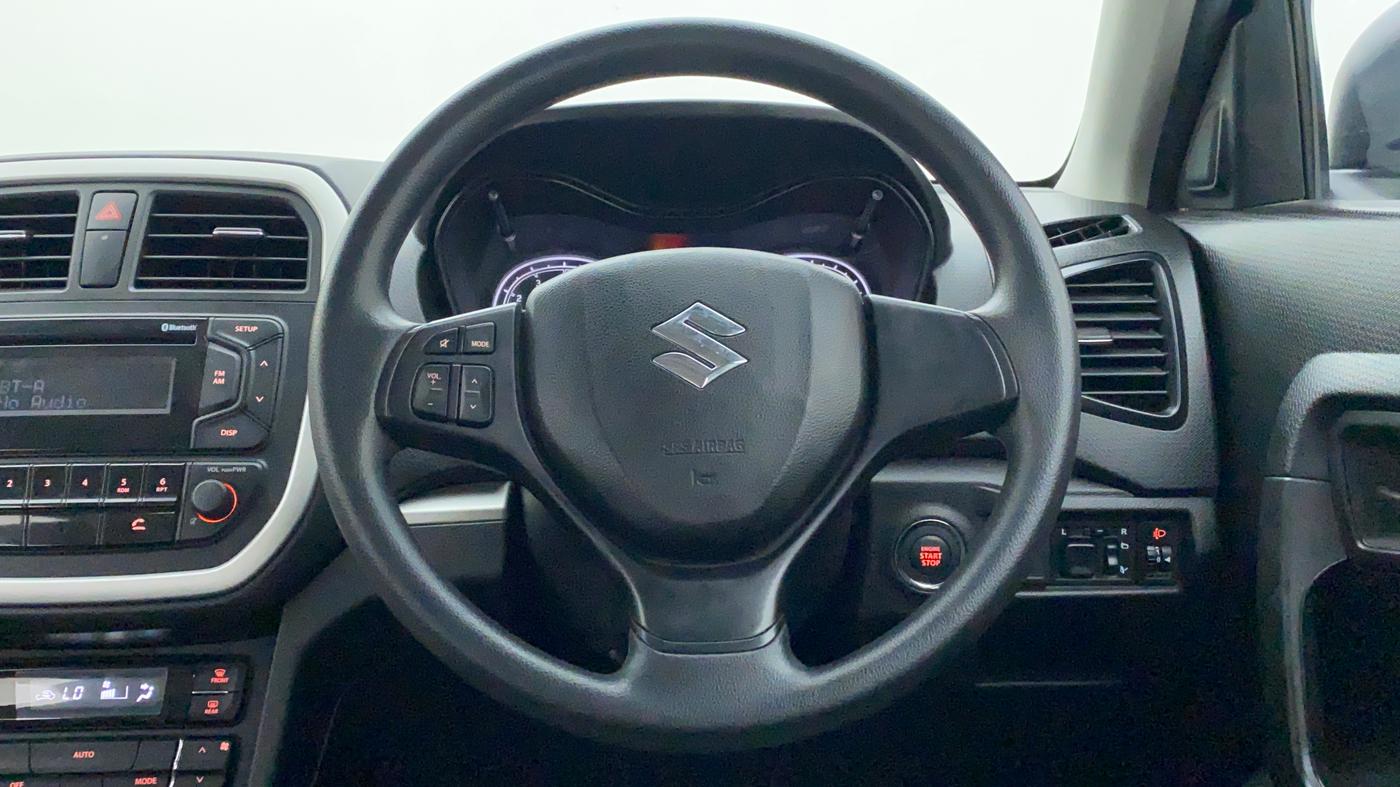 2021 Maruti Vitara Brezza VXI, Petrol, Manual, 10,870 km, Steering Wheel Close Up