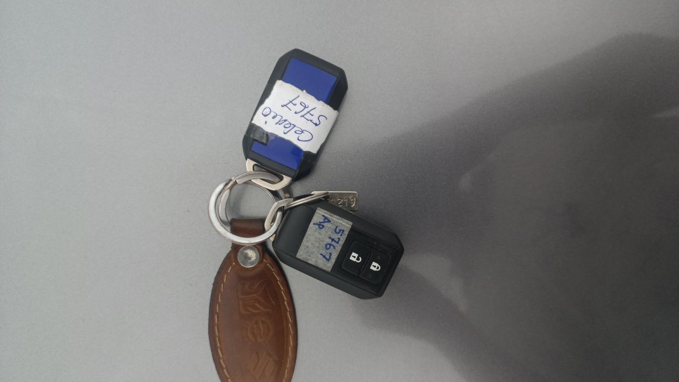 2022 Maruti Celerio ZXI PLUS AGS, Petrol, Automatic, 35,855 km, Key Close Up