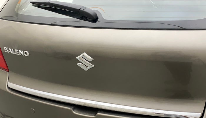 2019 Maruti Baleno DELTA PETROL 1.2, Petrol, Manual, 33,410 km, Dicky (Boot door) - Slightly dented
