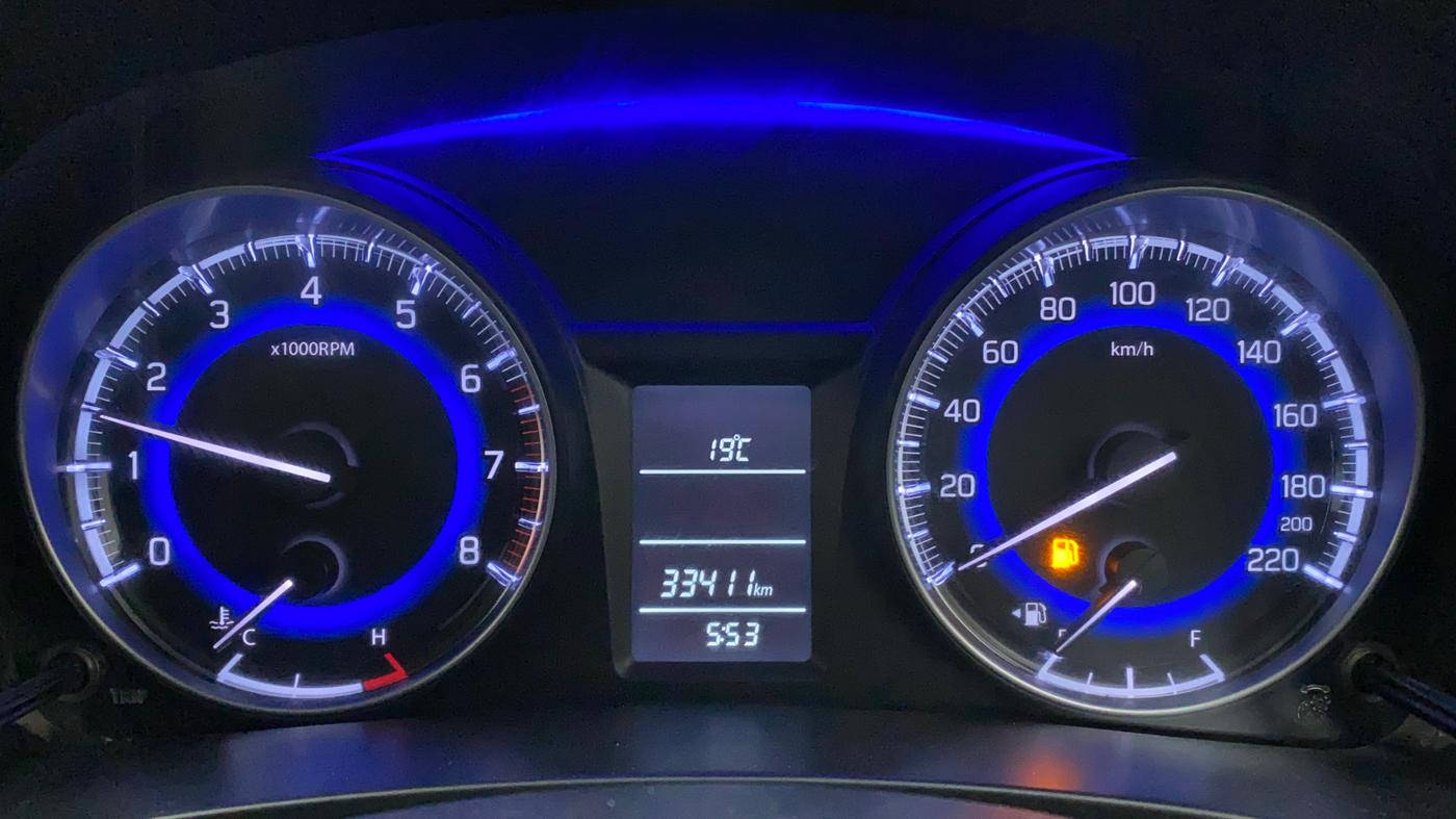 2019 Maruti Baleno DELTA PETROL 1.2, Petrol, Manual, 33,410 km, Odometer Image