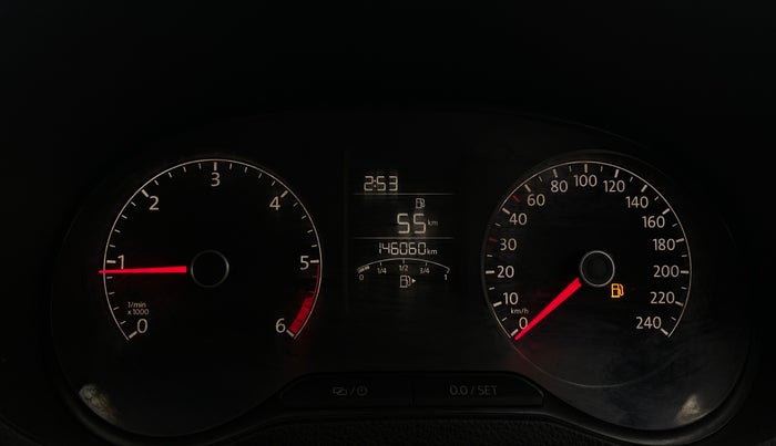 2018 Volkswagen Polo HIGHLINE PLUS 1.5 16 ALLOY, Diesel, Manual, 1,46,052 km, Odometer Image