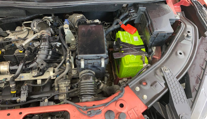 2022 Nissan MAGNITE XV TURBO CVT, Petrol, Automatic, 11,250 km, Engine View - Left