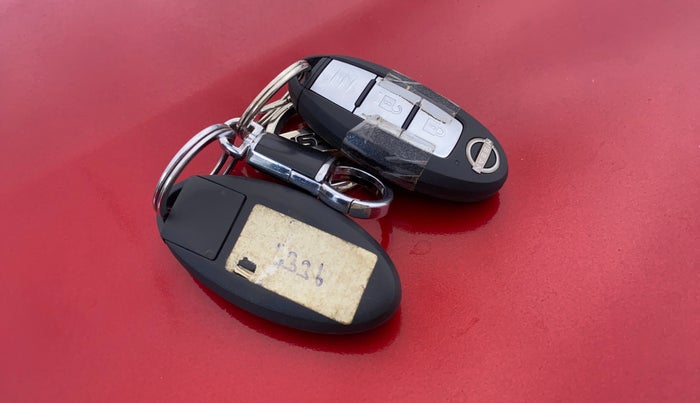 2022 Nissan MAGNITE XV TURBO CVT, Petrol, Automatic, 11,250 km, Key Close Up