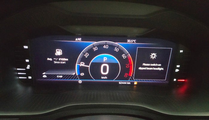 2020 Skoda Karoq STYLE 1.5 TSI AT, Petrol, Automatic, 92,444 km, Odometer Image