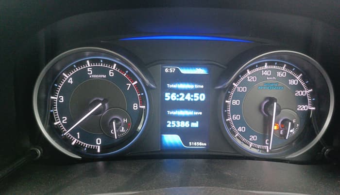 2022 Maruti XL6 ALPHA PLUS MT, Petrol, Manual, 51,656 km, Odometer Image
