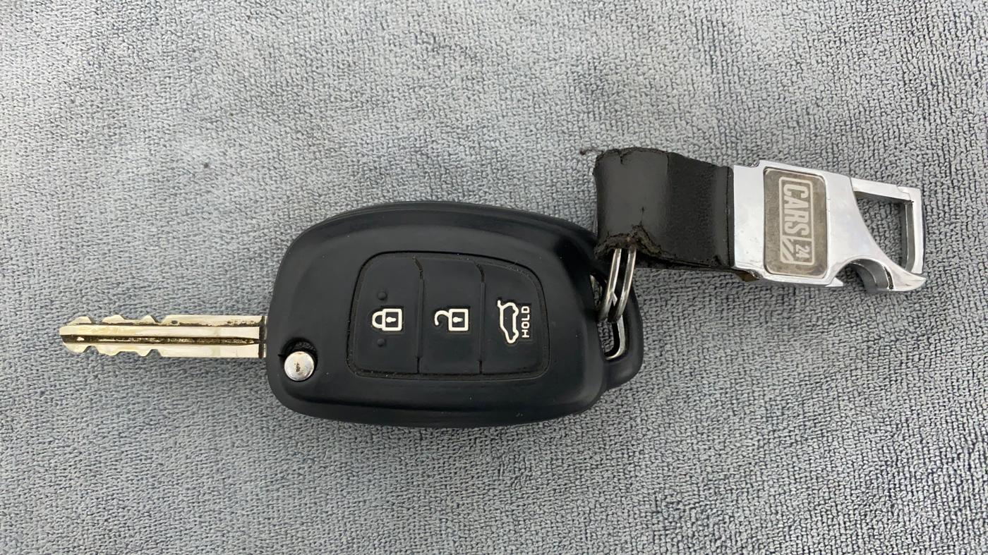 2017 Hyundai Elite i20 SPORTZ 1.2, CNG, Manual, 39,939 km, Key Close Up