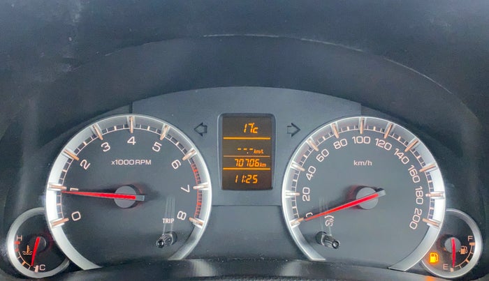 2014 Maruti Swift Dzire ZXI, Petrol, Manual, 70,706 km, Odometer Image