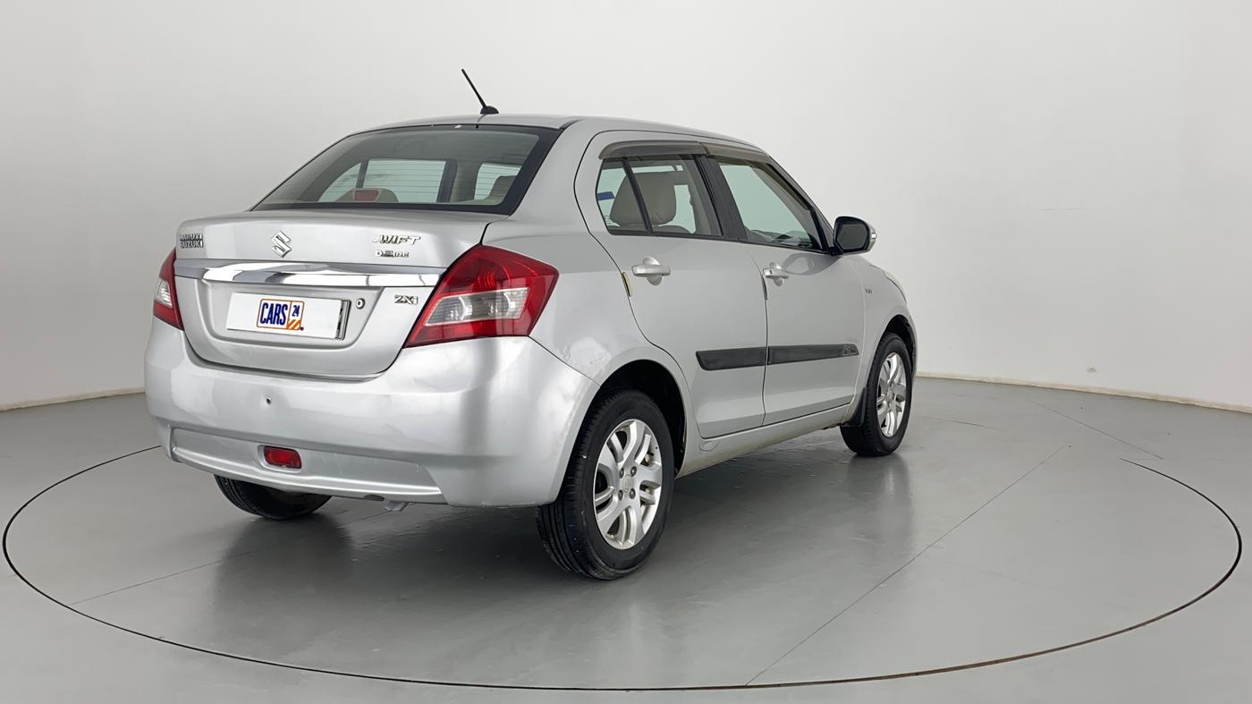 2014 Maruti Swift Dzire ZXI, Petrol, Manual, 70,706 km, Right Back Diagonal