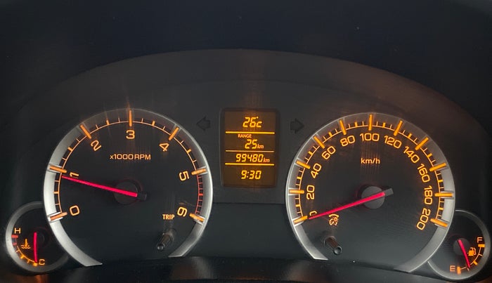 2012 Maruti Swift ZDI, Diesel, Manual, 99,831 km, Odometer Image