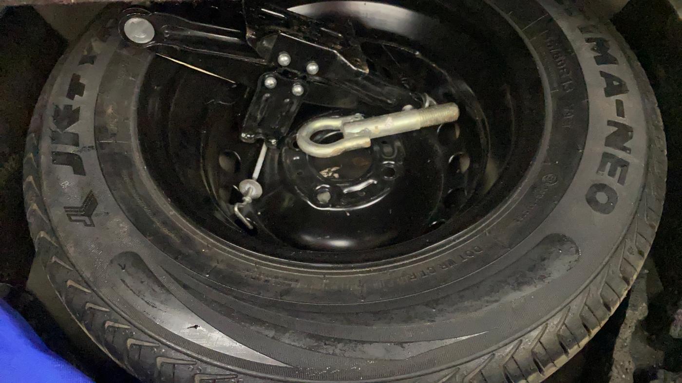 2022 Tata TIGOR XZ PLUS CNG, CNG, Manual, 10,766 km, Spare Tyre