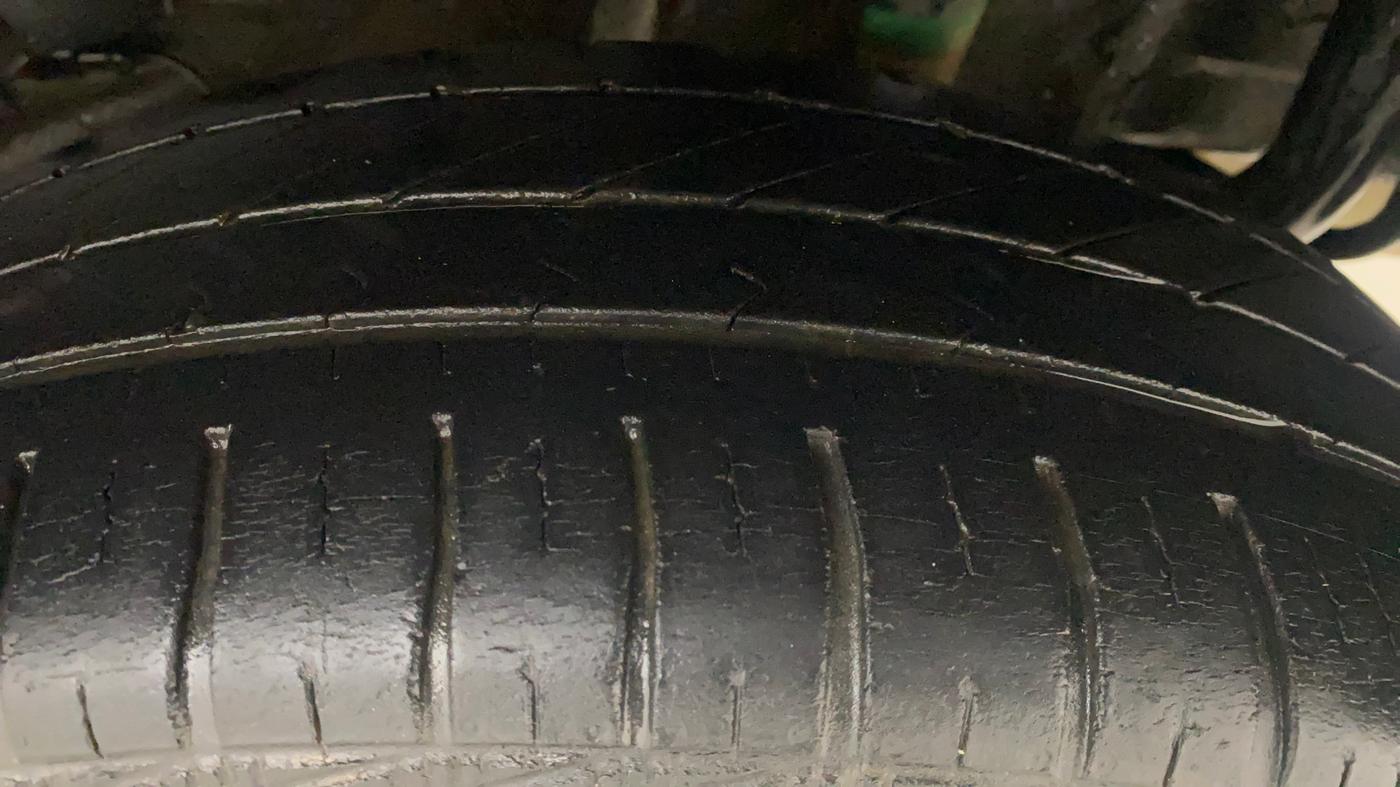 2022 Tata TIGOR XZ PLUS CNG, CNG, Manual, 10,766 km, Left Rear Tyre Tread