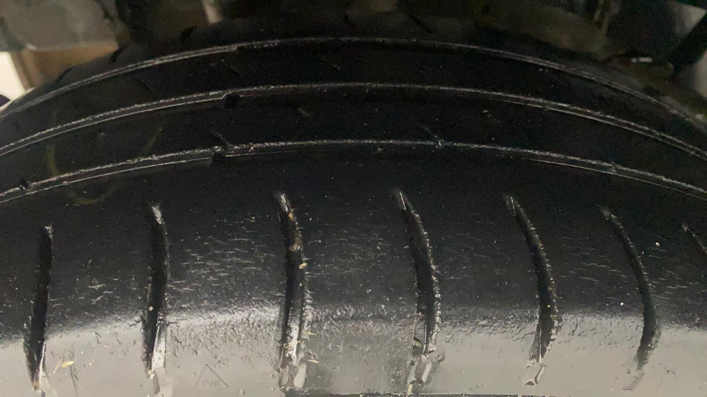 2022 Tata TIGOR XZ PLUS CNG, CNG, Manual, 10,766 km, Right Rear Tyre Tread