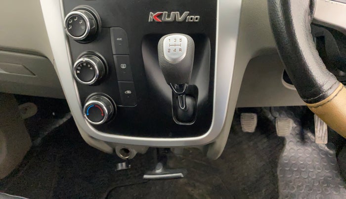 2016 Mahindra Kuv100 K8 6 STR, Petrol, Manual, 46,896 km, Gear Lever