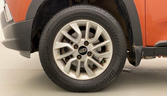 2016 Mahindra Kuv100 K8 6 STR, Petrol, Manual, 46,896 km, Left Front Wheel