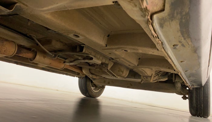 2016 Mahindra Kuv100 K8 6 STR, Petrol, Manual, 46,896 km, Right Side Underbody