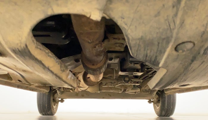 2016 Mahindra Kuv100 K8 6 STR, Petrol, Manual, 46,896 km, Front Underbody