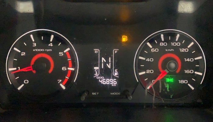 2016 Mahindra Kuv100 K8 6 STR, Petrol, Manual, 46,896 km, Odometer Image