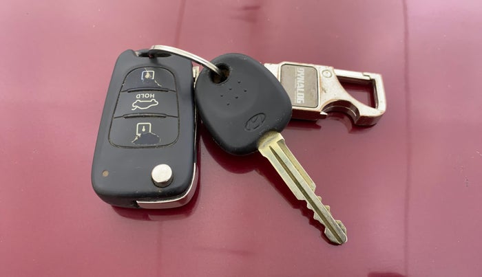 2014 Hyundai i10 SPORTZ 1.1, Petrol, Manual, 80,529 km, Key Close Up