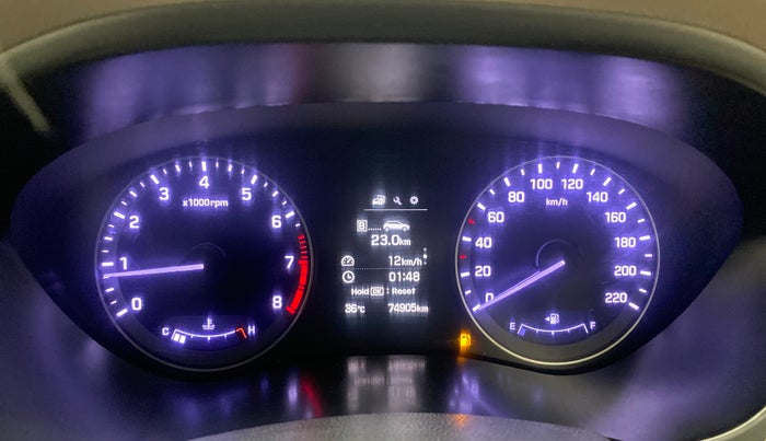 2014 Hyundai Elite i20 ASTA 1.2, Petrol, Manual, 74,882 km, Odometer Image