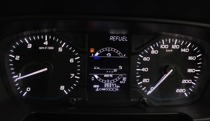 2023 Tata PUNCH ADVENTURE MT, Petrol, Manual, 39,374 km, Odometer Image