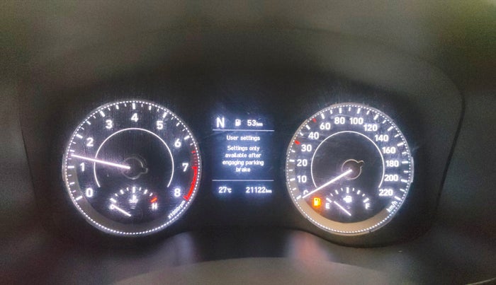 2021 Hyundai VENUE SX 1.0 TURBO IMT, Petrol, Manual, 21,119 km, Odometer Image