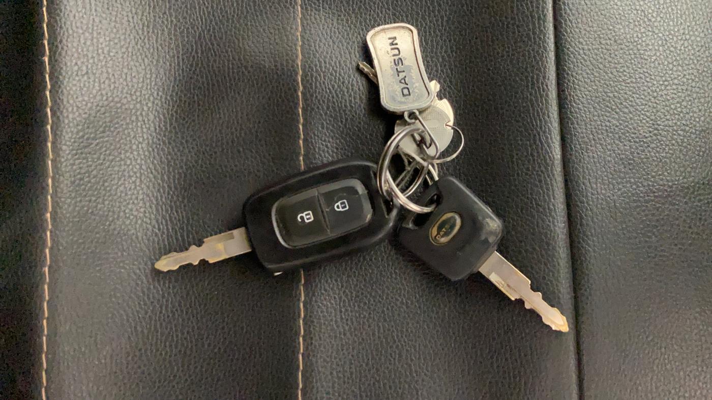 2018 Datsun Redi Go T (O), Petrol, Manual, 20,155 km, Key Close Up