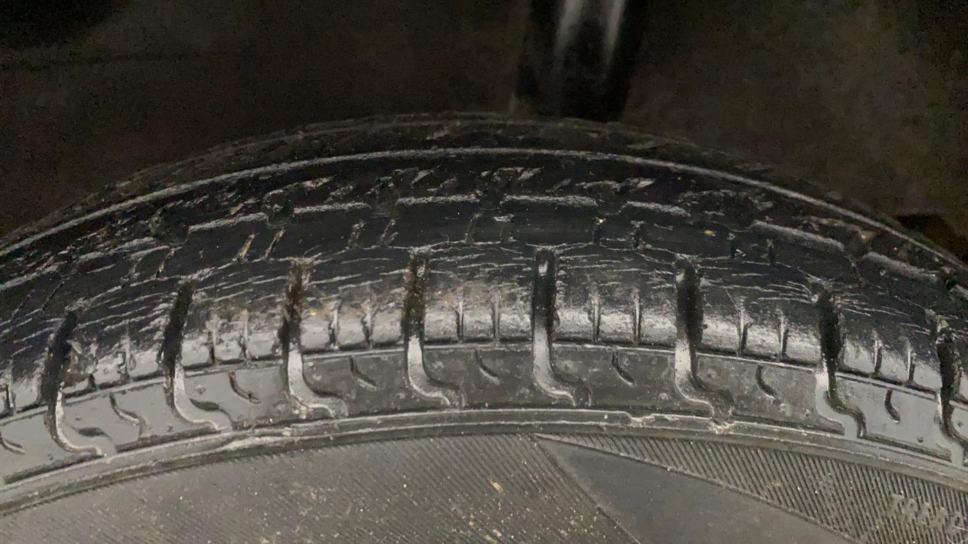 2018 Datsun Redi Go T (O), Petrol, Manual, 20,155 km, Left Rear Tyre Tread