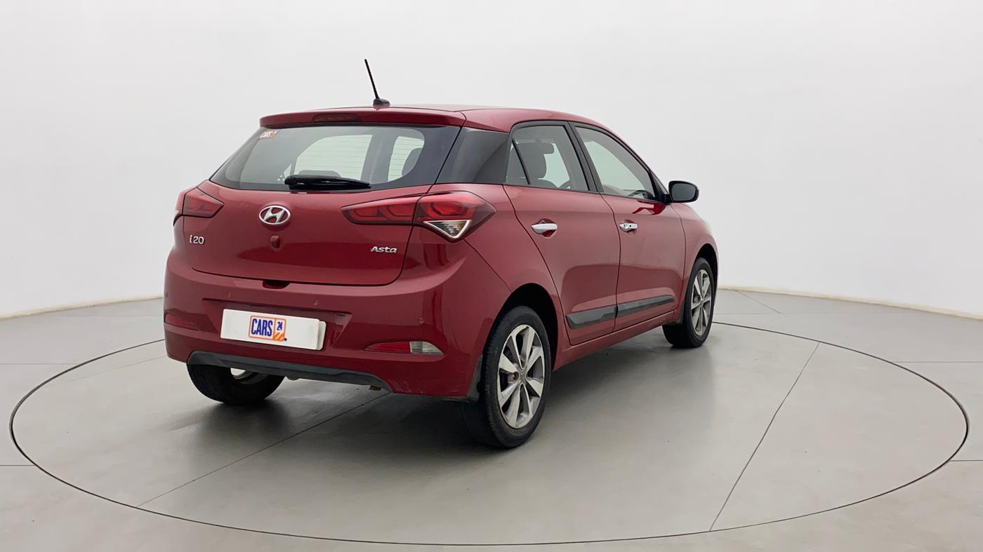 2018 Hyundai Elite i20 ASTA 1.2 (O), Petrol, Manual, 40,129 km, Right Back Diagonal