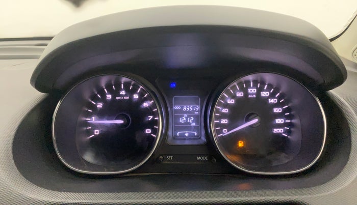 2019 Tata Tiago XZ PETROL, CNG, Manual, 83,500 km, Odometer Image