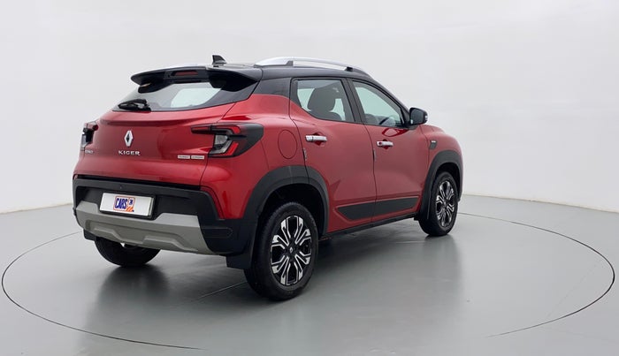 2021 Renault Kiger RXZ CVT 1.0 TURBO DUAL TONE, Petrol, Automatic, 14,569 km, Right Back Diagonal