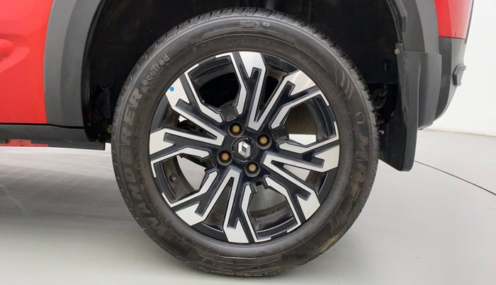 2021 Renault Kiger RXZ CVT 1.0 TURBO DUAL TONE, Petrol, Automatic, 14,569 km, Left Rear Wheel