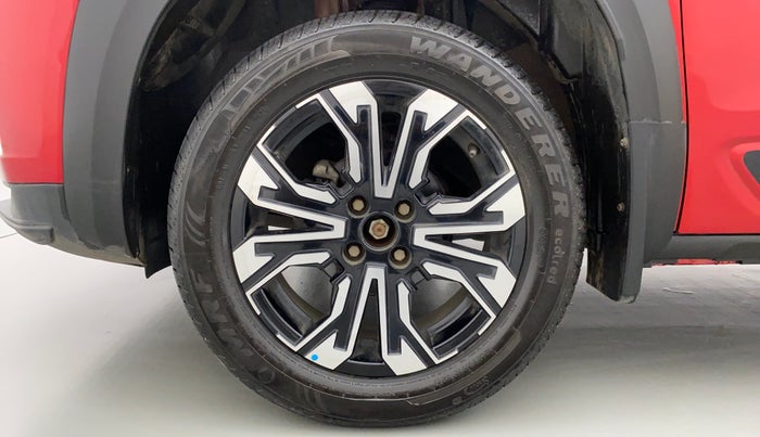 2021 Renault Kiger RXZ CVT 1.0 TURBO DUAL TONE, Petrol, Automatic, 14,569 km, Left Front Wheel