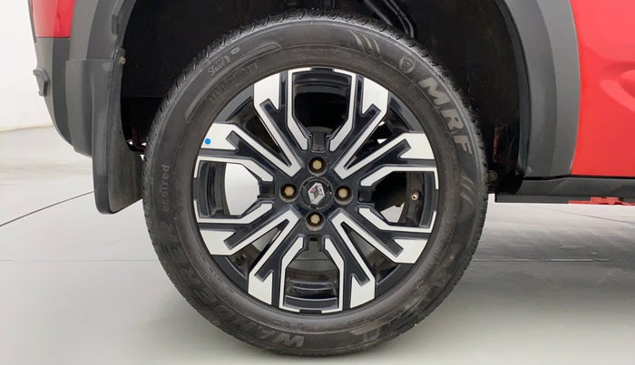 2021 Renault Kiger RXZ CVT 1.0 TURBO DUAL TONE, Petrol, Automatic, 14,569 km, Right Rear Wheel