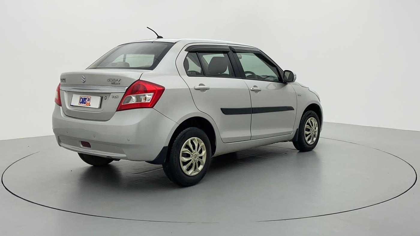 2014 Maruti Swift Dzire VDI BS IV, Diesel, Manual, 79,849 km, Right Back Diagonal (45- Degree) View