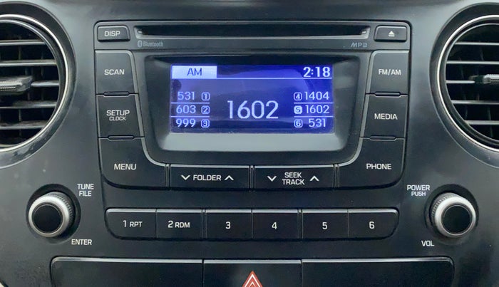 2015 Hyundai Xcent S 1.2, Petrol, Manual, 56,814 km, Infotainment System