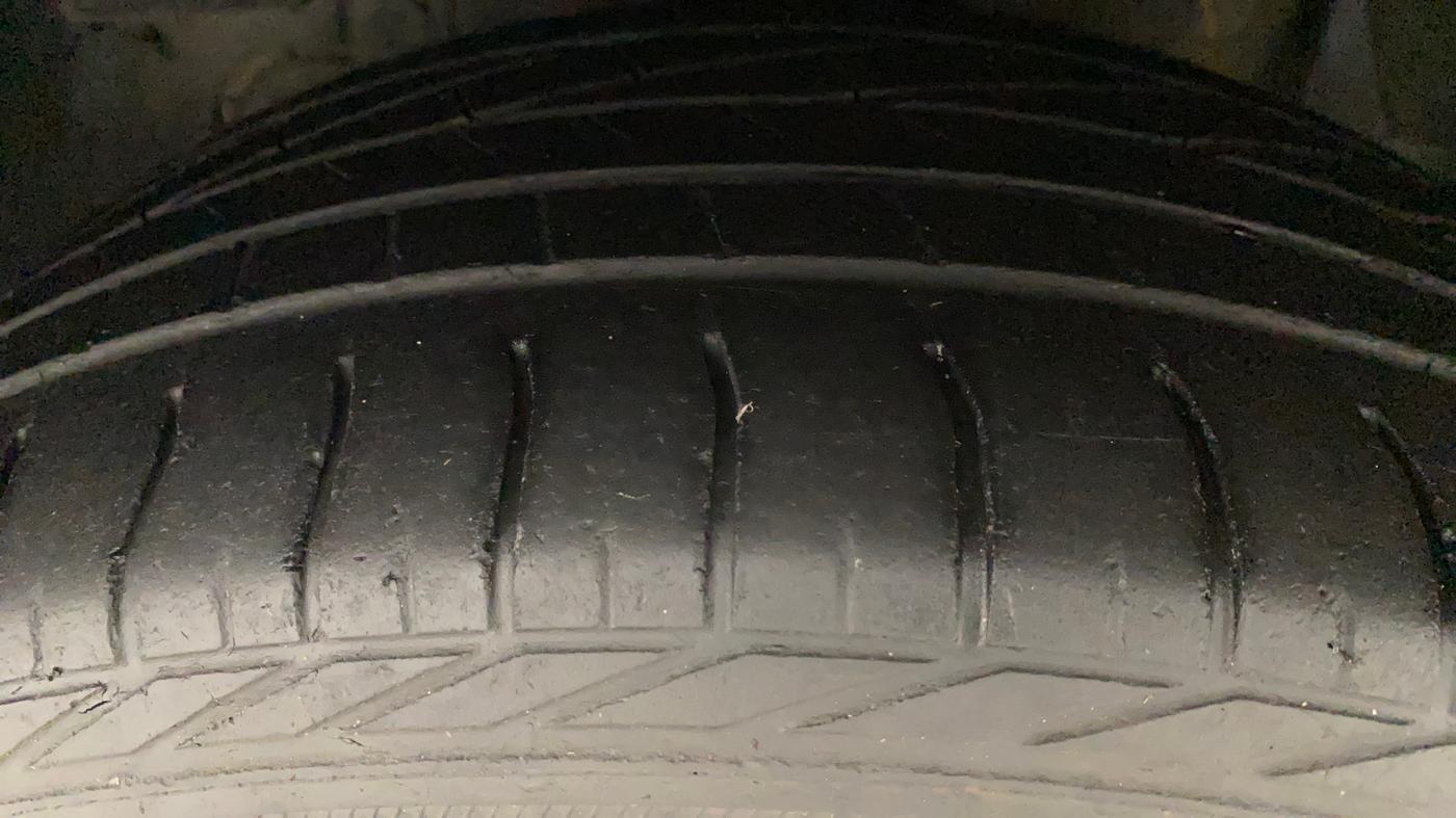 2019 Tata NEXON XZ PLUS PETROL, Petrol, Manual, 27,884 km, Left Front Tyre Tread
