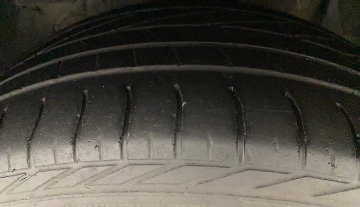 2019 Tata NEXON XZ PLUS PETROL, Petrol, Manual, 27,884 km, Left Front Tyre Tread