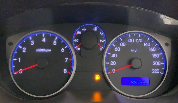 2010 Hyundai i20 MAGNA (O) 1.2, Petrol, Manual, 46,071 km, Odometer Image