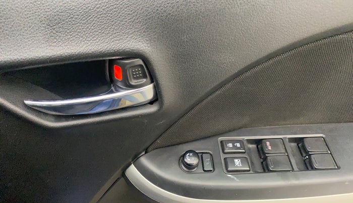 2017 Maruti Baleno ZETA PETROL 1.2, Petrol, Manual, 60,138 km, Driver Side Door Panels Control