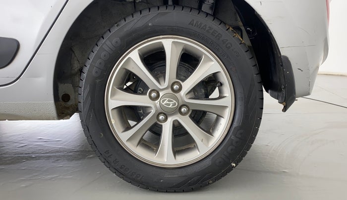 2016 Hyundai Grand i10 ASTA (O) 1.2 KAPPA VTVT, Petrol, Manual, 79,736 km, Left Rear Wheel