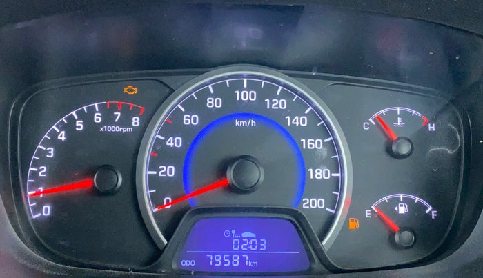 2016 Hyundai Grand i10 ASTA (O) 1.2 KAPPA VTVT, Petrol, Manual, 79,736 km, Odometer Image