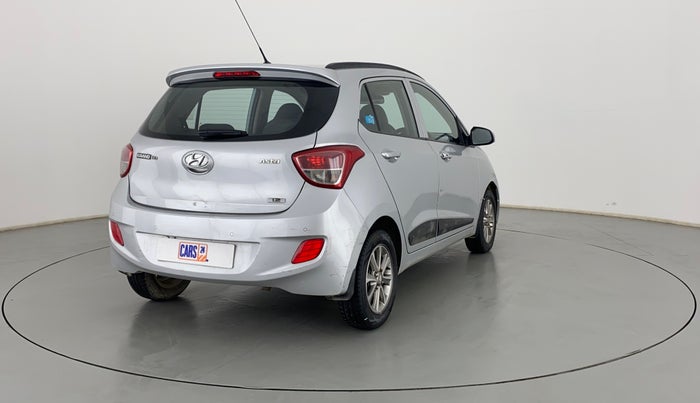 2016 Hyundai Grand i10 ASTA (O) 1.2 KAPPA VTVT, Petrol, Manual, 79,736 km, Right Back Diagonal